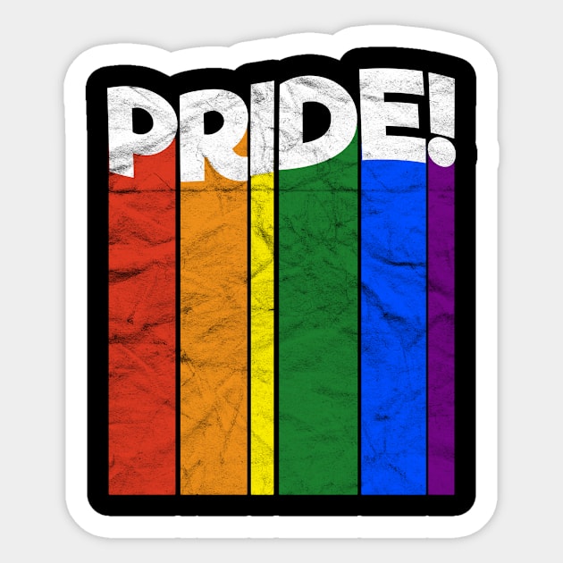 LGBT- Pride! Sticker by AlphaDistributors